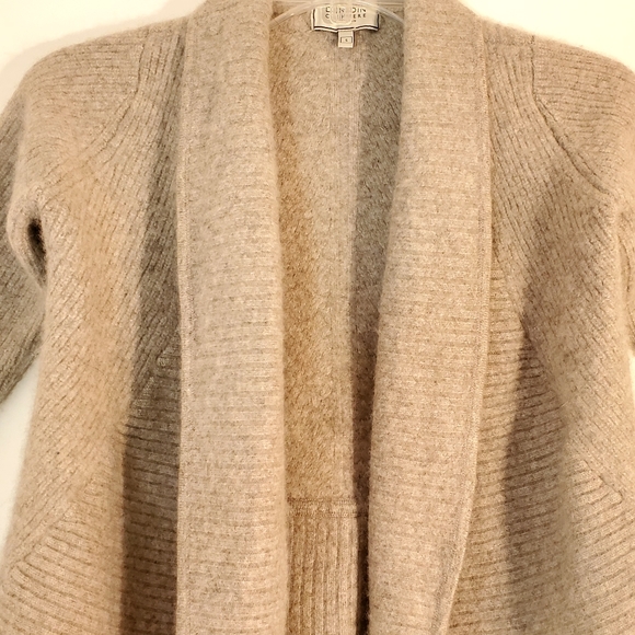 Dunedin Scotland Cashmere Open Front Sweater - Picture 3 of 11